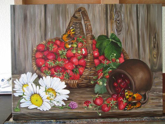 Basket of Strawberries