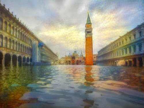 Venise, Acqua Alta N5 by Danielle ARNAL