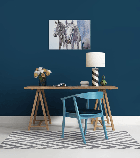 Three horses (70x50)
