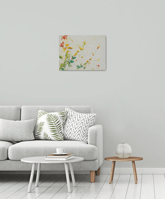 Floating Flowers 60x45cm 18x24in