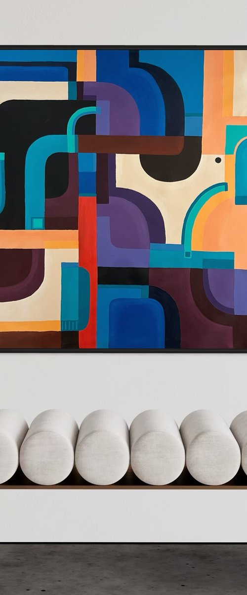 Geometric Daydream by Samantha Malone