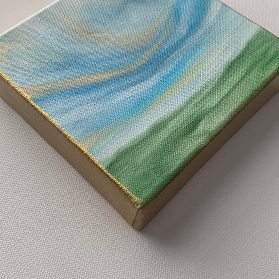 Mini Landscape Painting in Oil