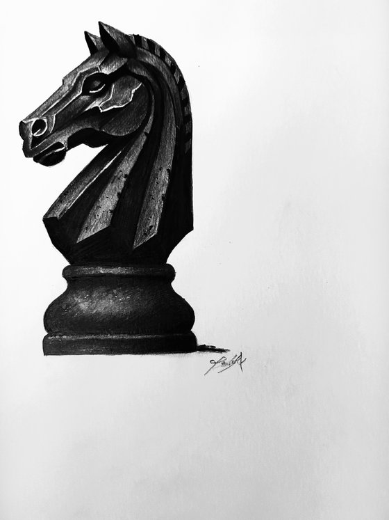 Horse chess piece