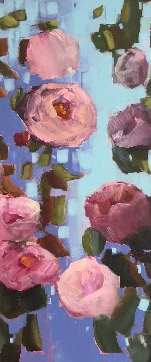 Roses All Over 2 by Sandra Gebhardt-Hoepfner