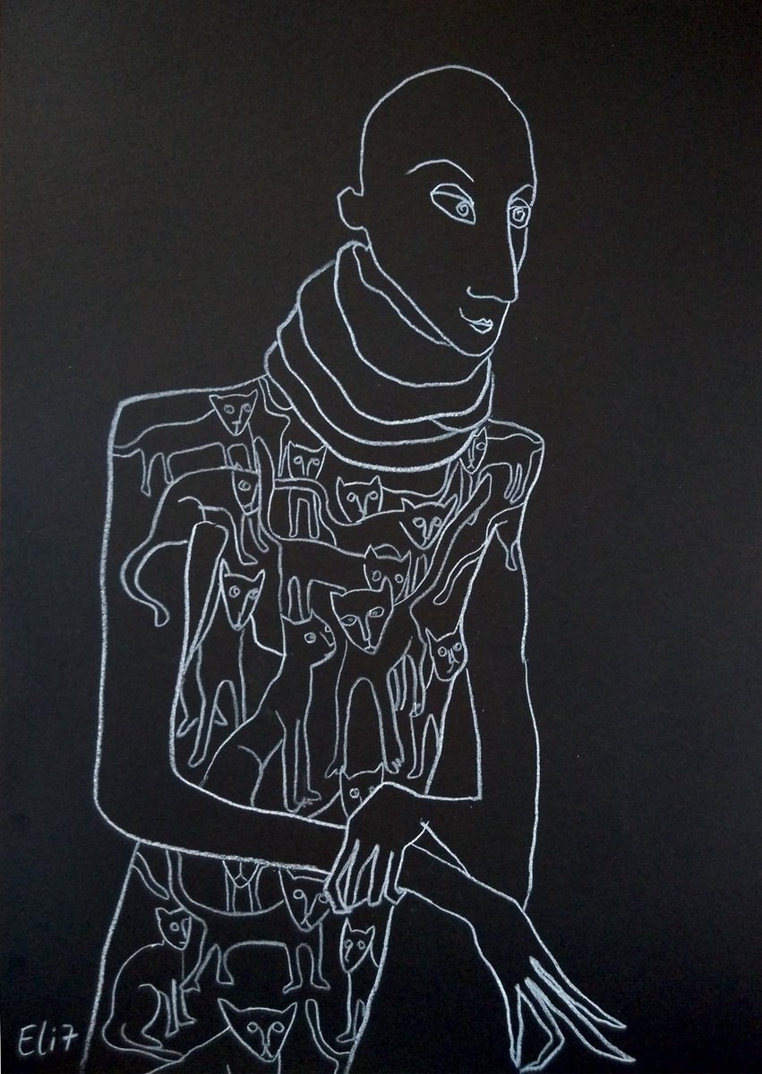 Expressive Pencil Drawing , Pride By Elisheva Nesis, 12 X 17, Artwork For Sale On Artfinder