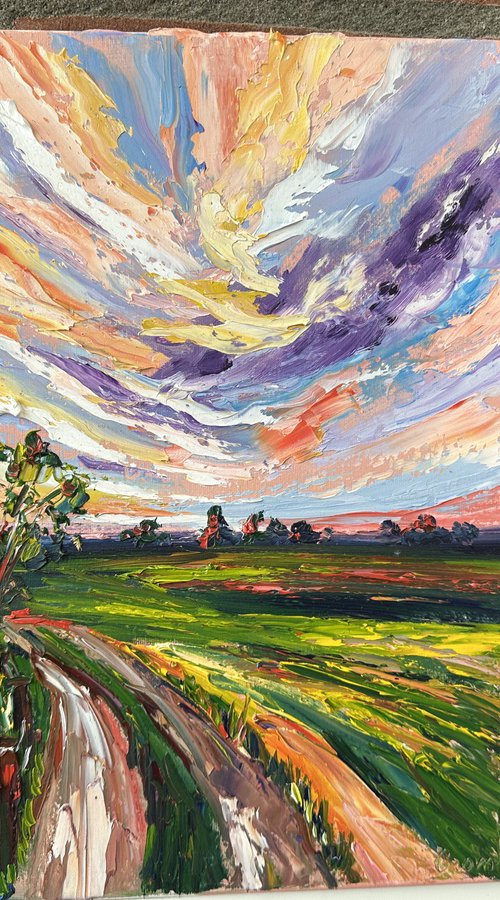 The Road to Sundown by Oksana Fedorova