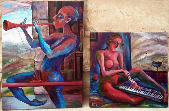 DIPTICH. TO FIND THE MELODY