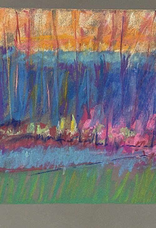 Admiring Wolf Kahn_i by Cheryl Johnson