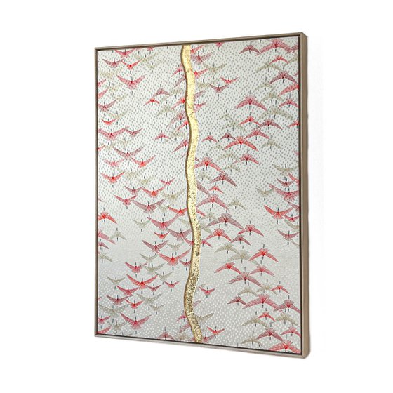 Cranes Kintsugi (Similar work can be created)