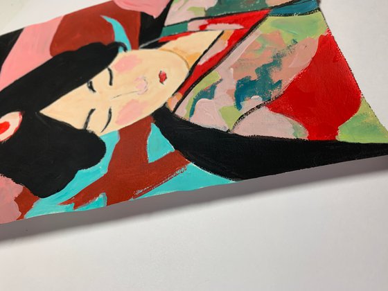 Japanese beauty. Geisha. #6