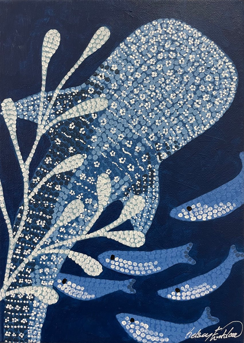 Ocean Garden - Whale Shark by Kelsey Emblow