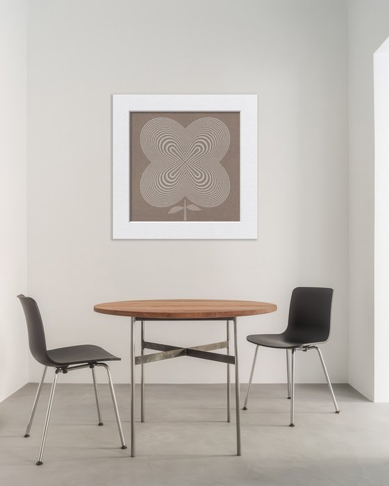 Brown flower