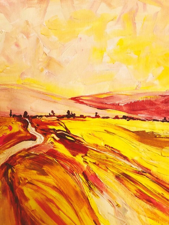 Yellow fields, Silence Series