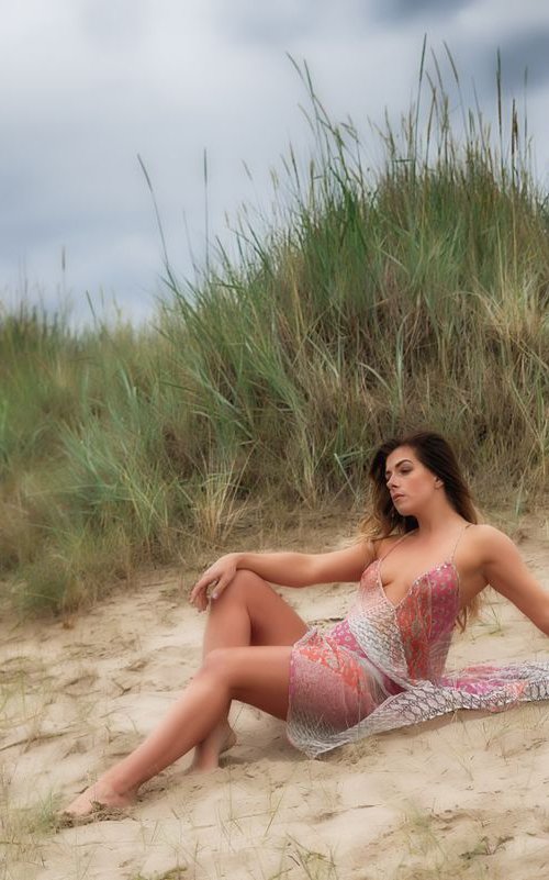 Feather on the Beach by John McNairn