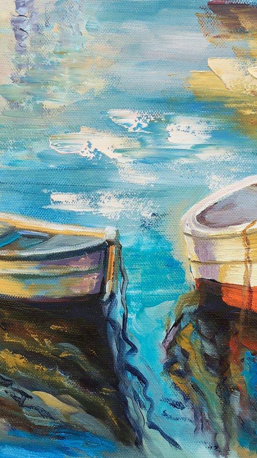 Boats by Elena Sokolova