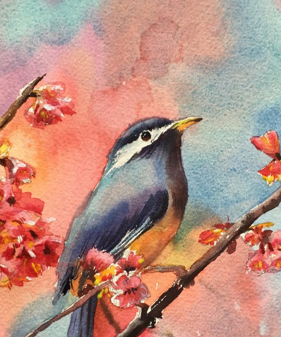 Bird on a Branch 2