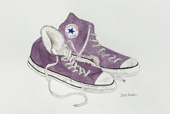 'Old & Cumfy' Converse
