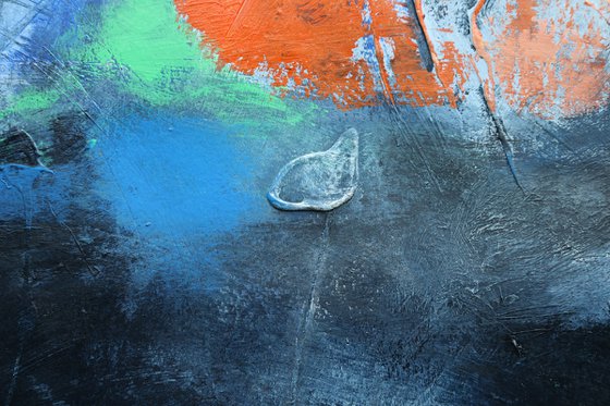 Composition with Yellow Blot