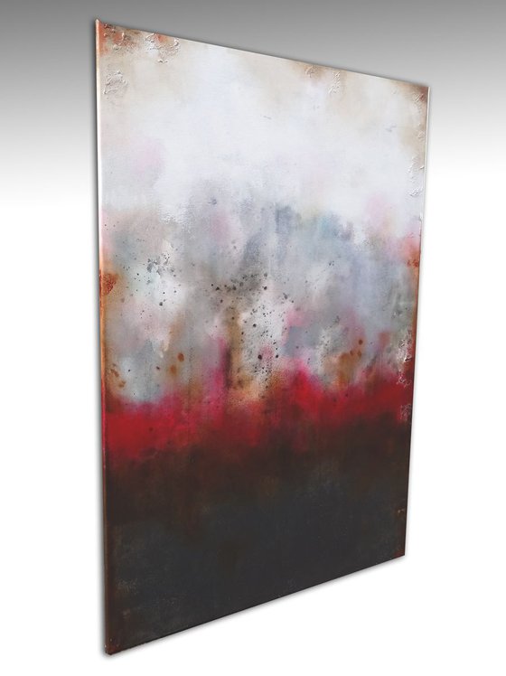 abstract reds (120 x 80 cm)