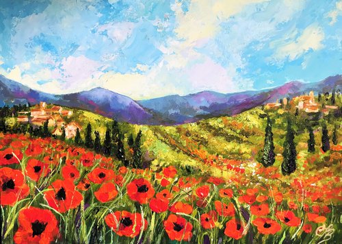 Spring in Tuscany #3 by Colette Baumback