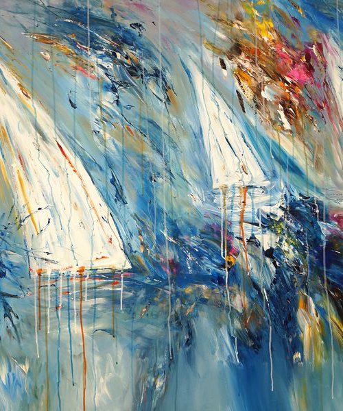Stormy Sailing Regatta XXL 1 by Peter Nottrott