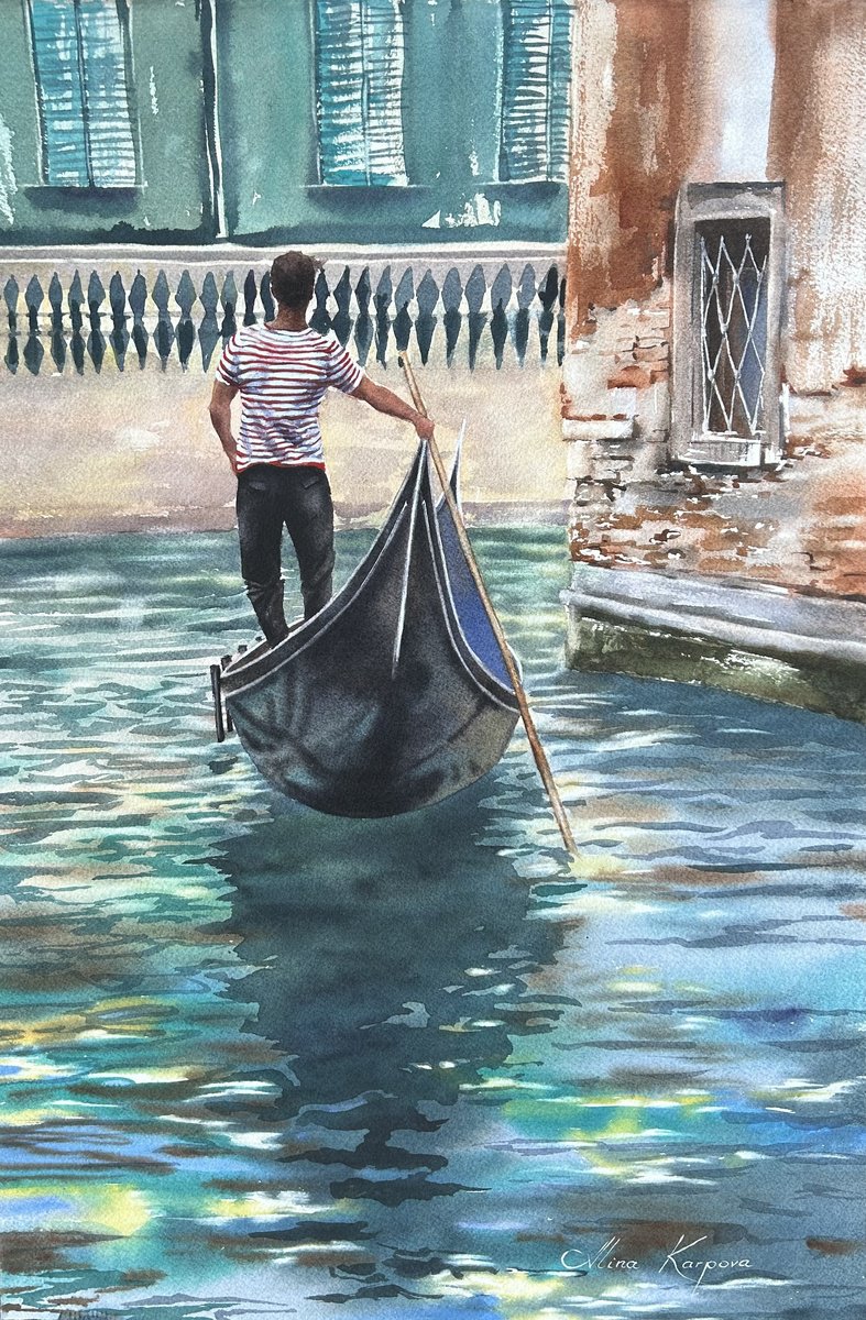 Gondolier by Alina Karpova