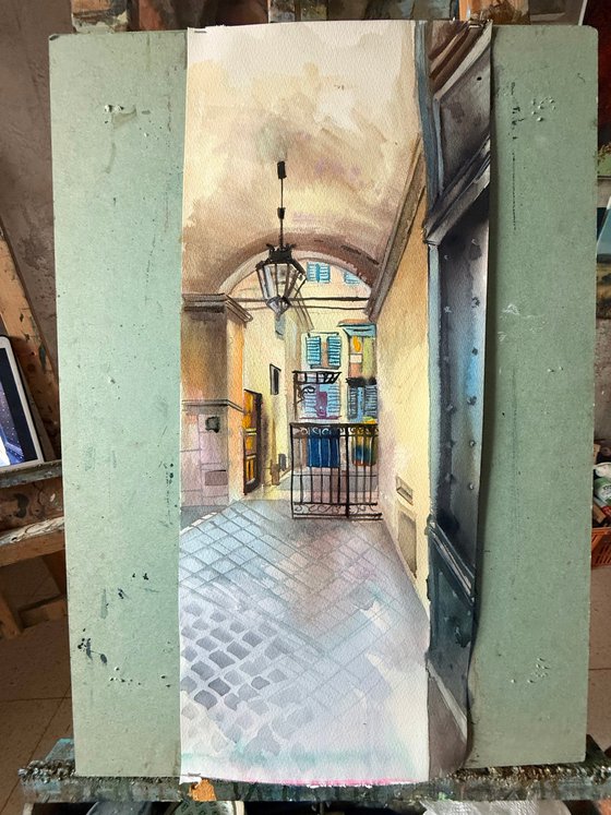 Under the Arches of Bologna