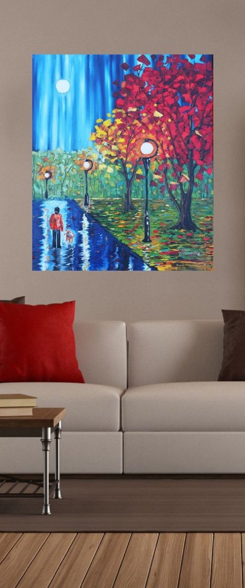 Our evening walk by Galina Zimmatore