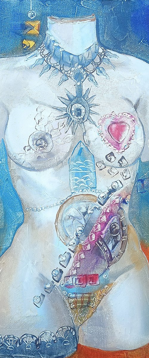 Woman Torso by Silvija Drebickaite