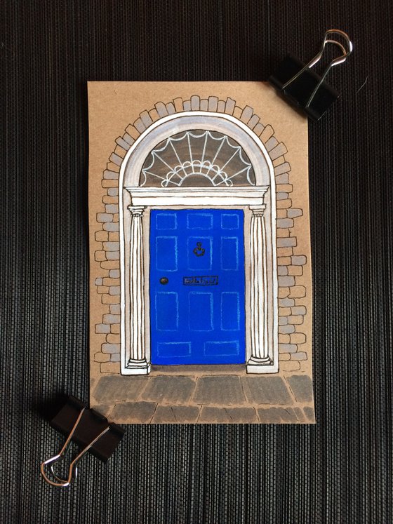 Blue door