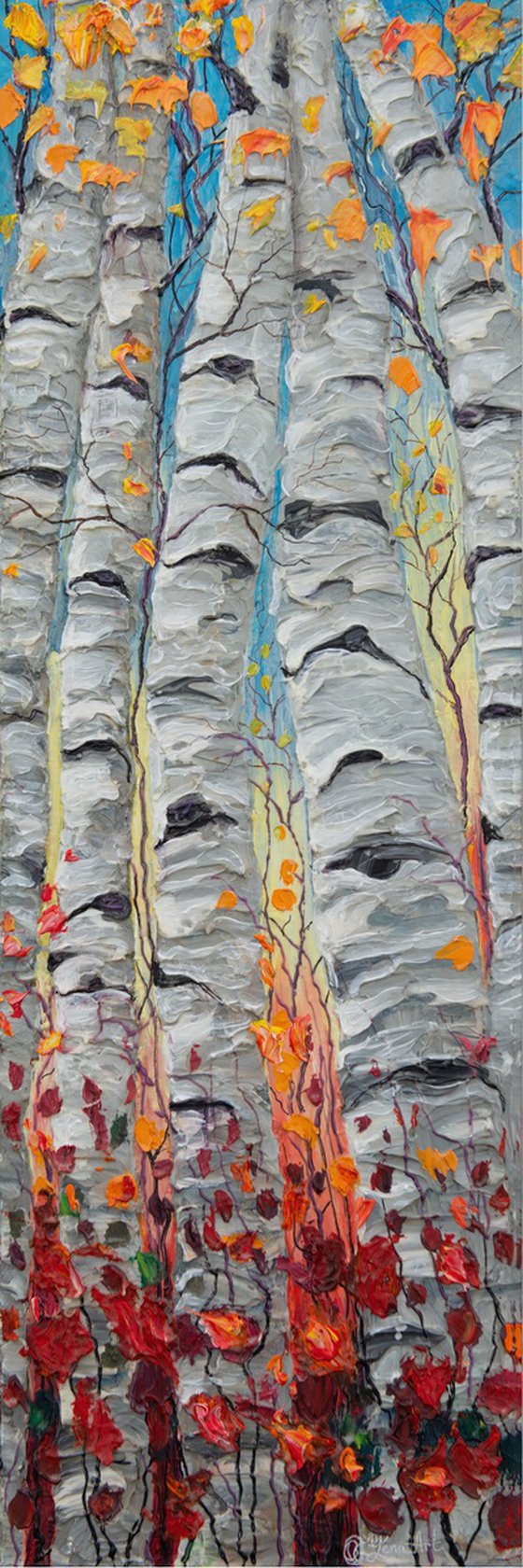 Aspen Bliss Country Lifestyle 12X36X1.5 Palette Knife
