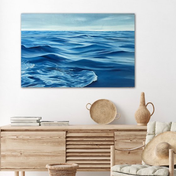 Time to Reflect - ocean waves sea coastal seascape