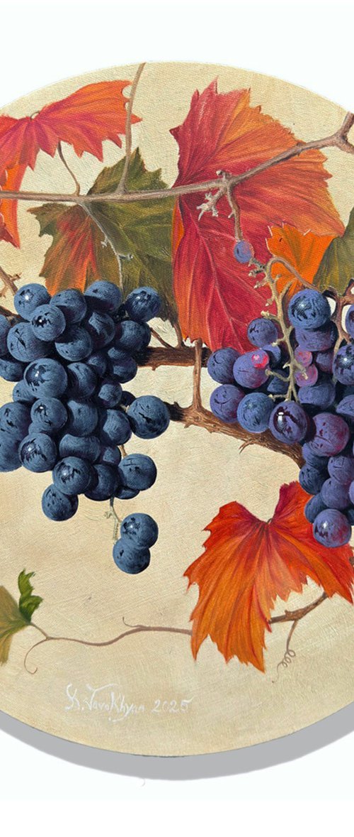 Autumn Grapes 2025 by Konstantin Javakhyan
