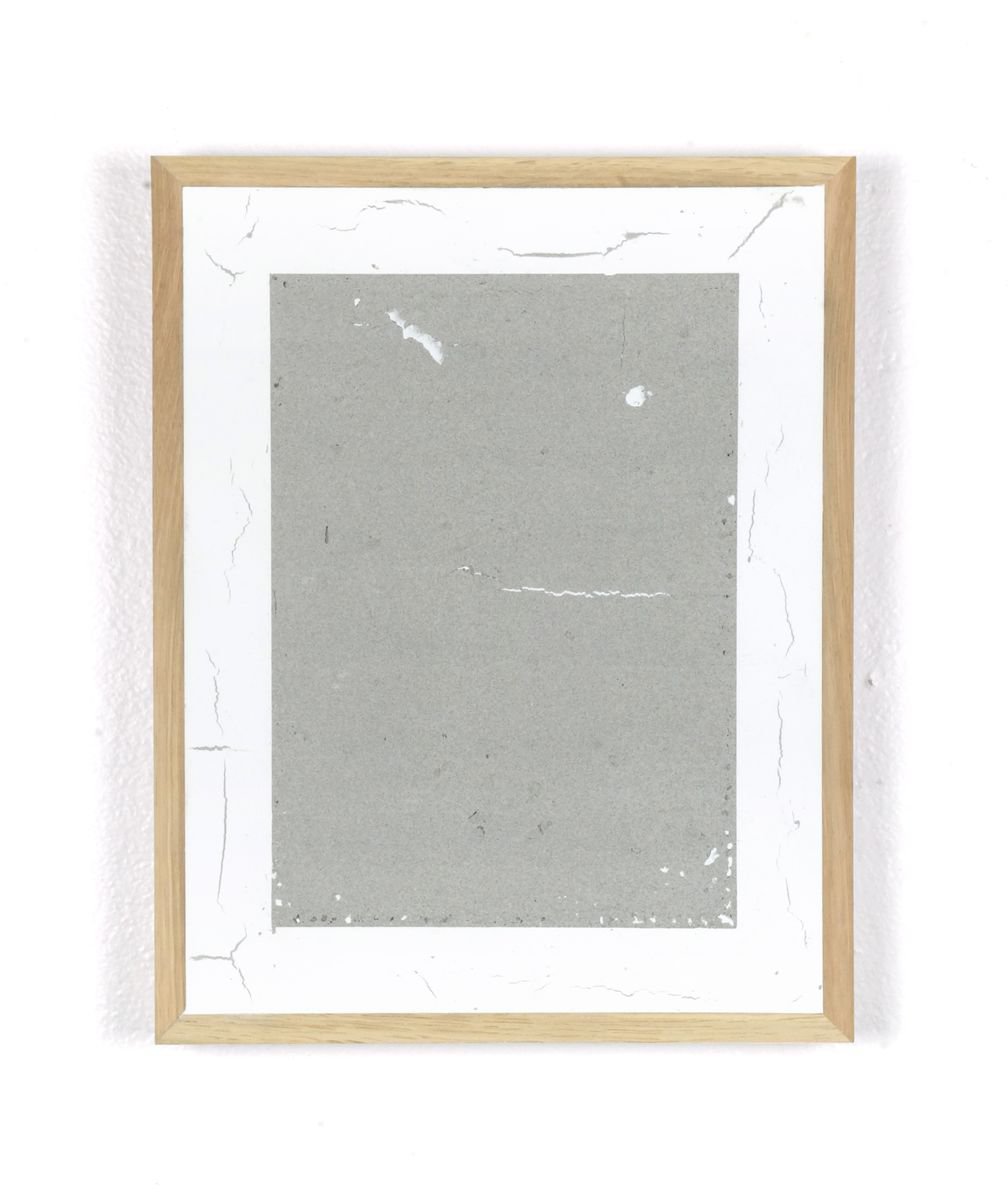 Abstract Painting By Johan Soderstrom, 13 X 17, Passepartout, Original Artwork