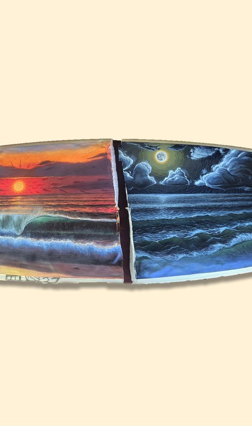 Day and Night Surf by Wyatt Todd