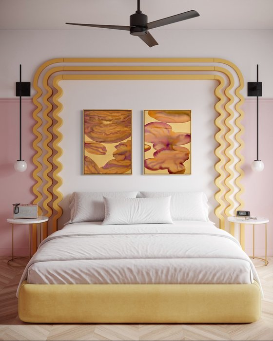 Fleurs #1 - Floral abstract