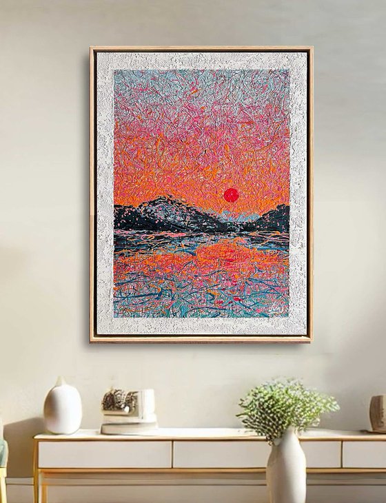 The First Smile of the Earth - Framed