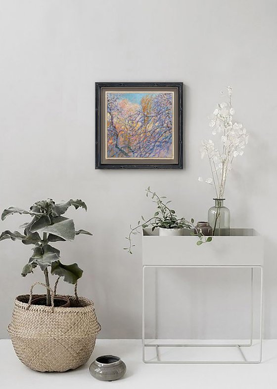 Засніжені каштани