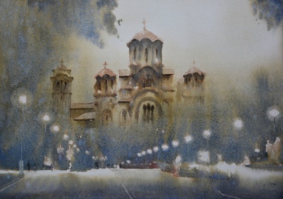 Tasmajdan and St Markos church