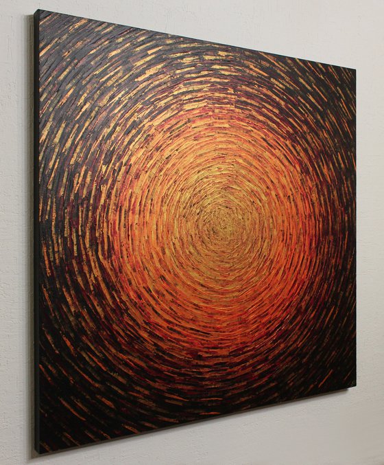 Vast Orange-Purple Radiance