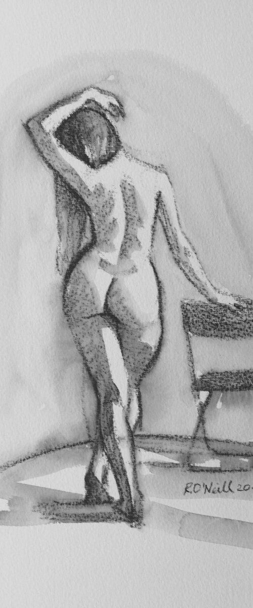 standing female nude by Rory O’Neill