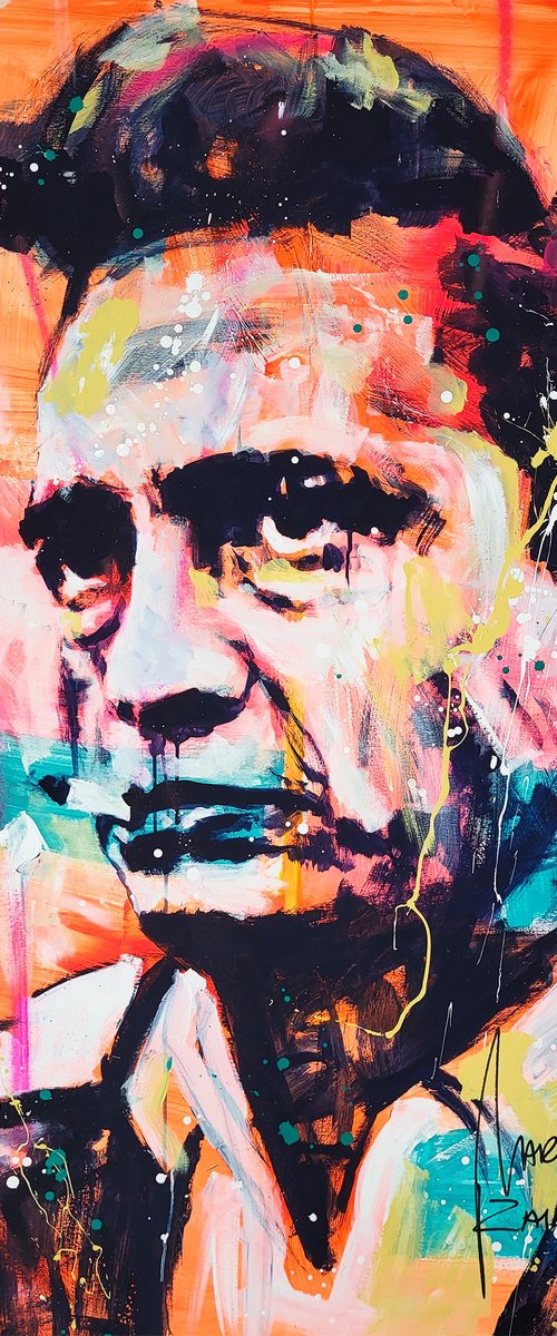 Johnny Cash by Marta Zawadzka