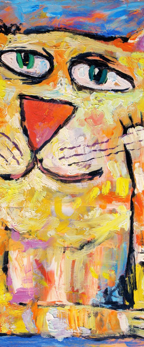 Cat stories #38 by Nikita Ostapenco