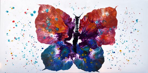 Batterfly - Extra Large Abstract Painting