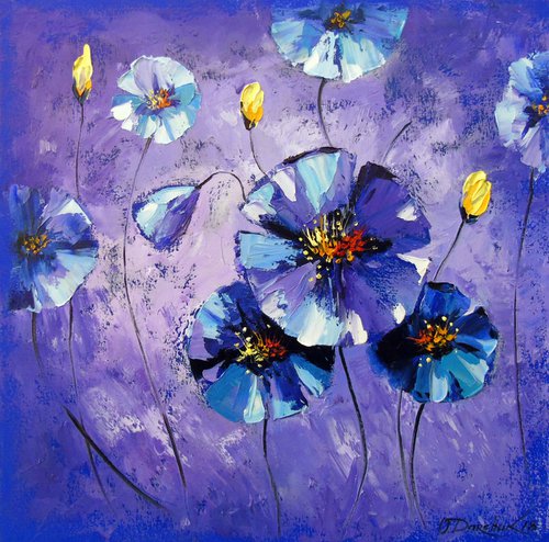 Night flowers by Olha Darchuk