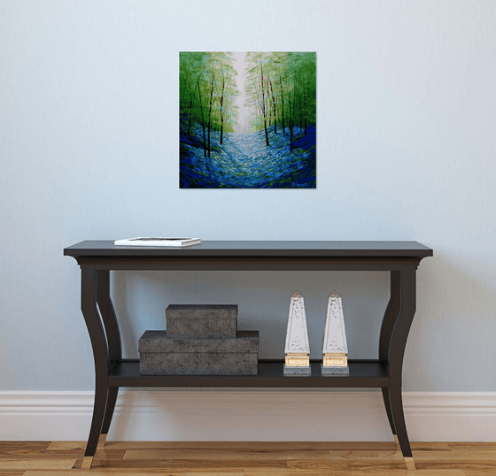 Blue Spring Light