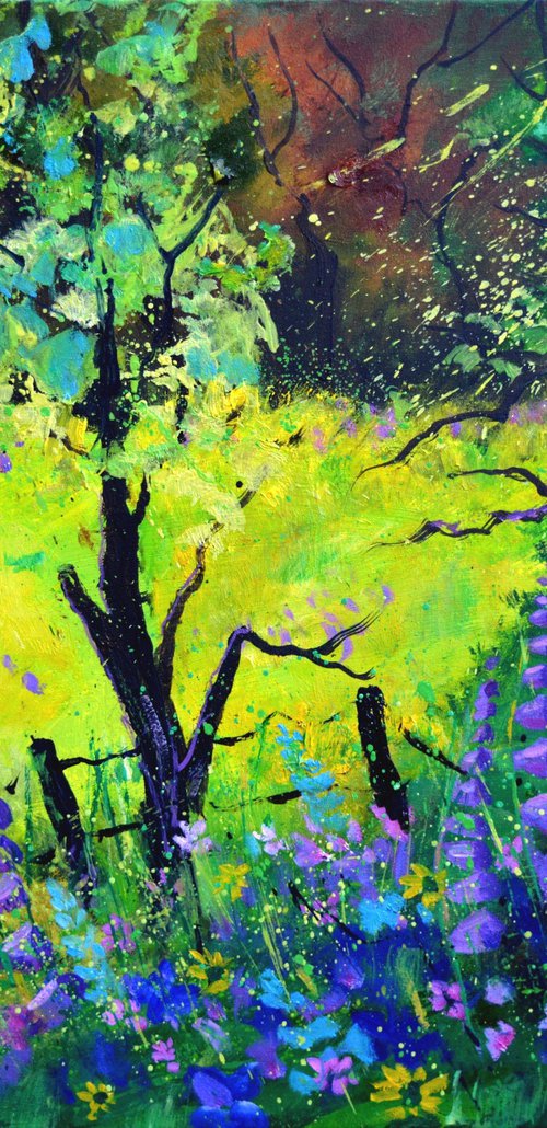 Flowers in the wood by Pol Henry Ledent