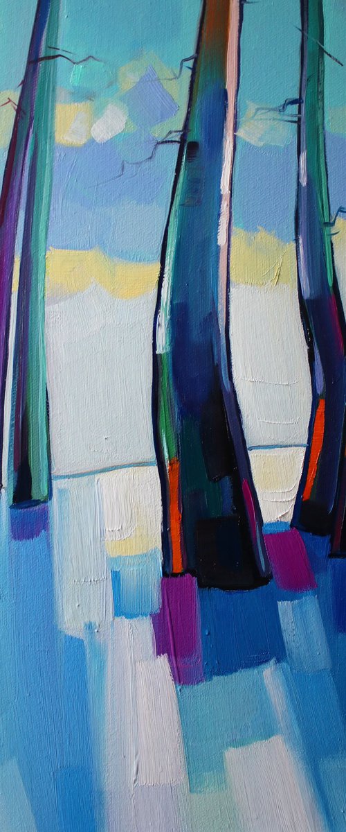 Winter trees by Tigran Avetyan