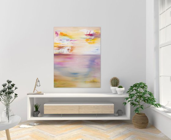 Colorful abstract painting AR259