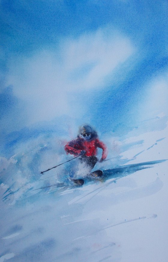 the skier 4